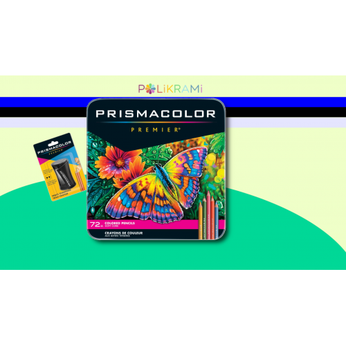 Prismacolor Premier 72 Renk Kuru Boya Seti + Prismacolor Premier Açacak
