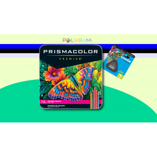 Prismacolor Premier 72 Renk Kuru Boya Seti + Silgi