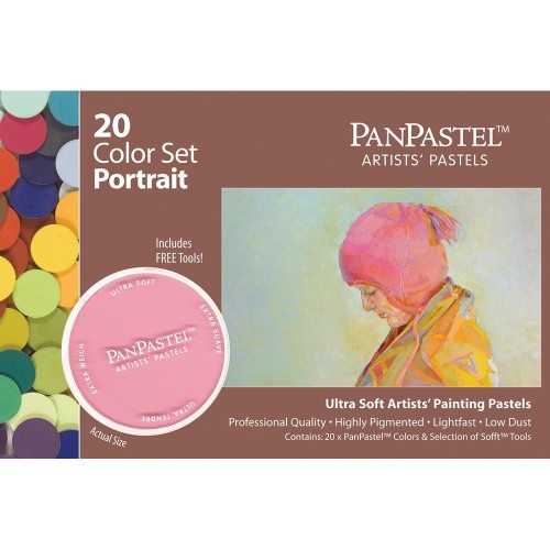 PanPastel Ultra Soft 20 Parça Portre Pastel Boya Seti