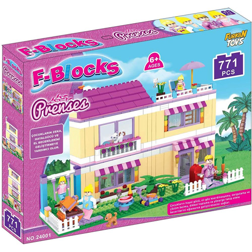 F-blocks Prenses Seri 771 Parça Lego   $