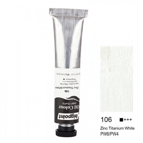 Bigpoint Yağlı Boya 45 ml Zinc Titanium White 106